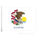 Illinois flag 90*150cm 100% polyster